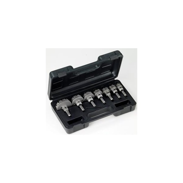 Champion Cutting Tool CT5 7 Piece Electrical Conduit Carbide Tipped Hole Cutter Set: 7/8in, 1-1/8in, 1-7/32in CHA CT5P-CONDUIT-1 - main